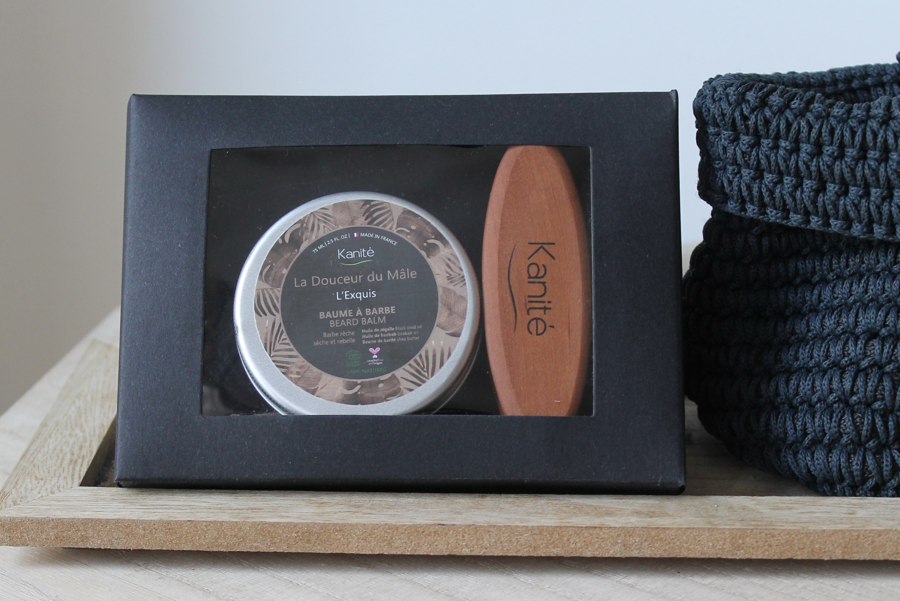 Coffret spécial barbe bio & vegan - e