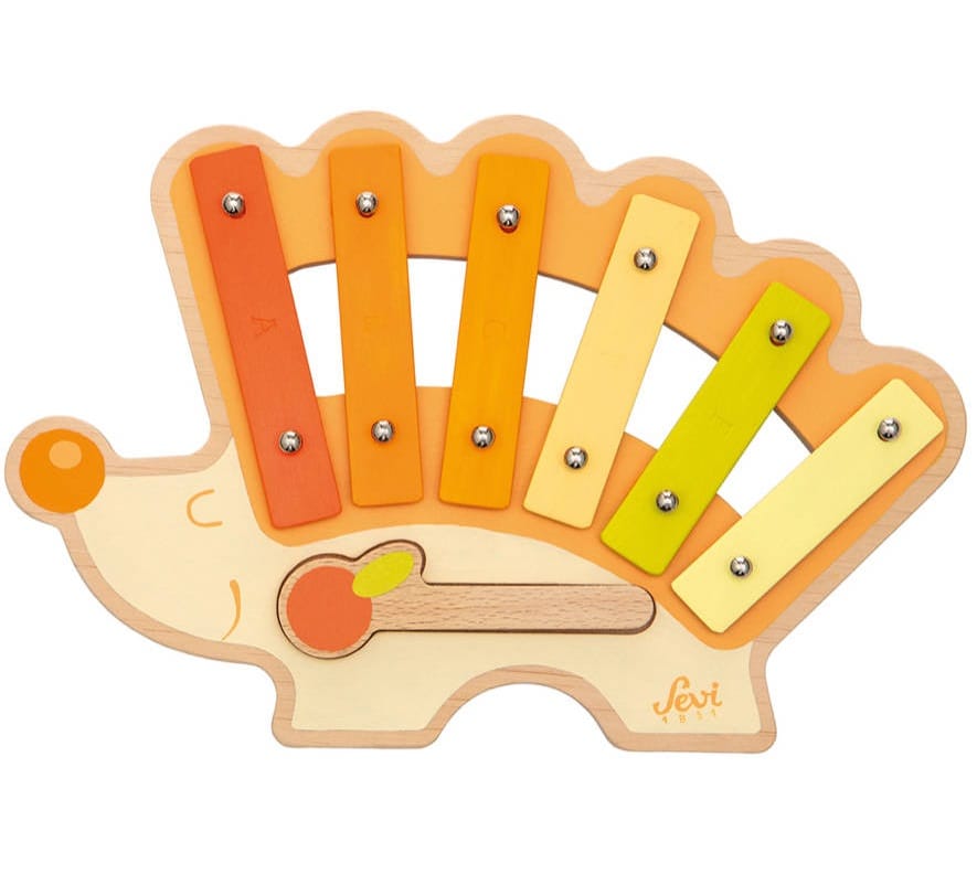 Xylophone hérisson en métal