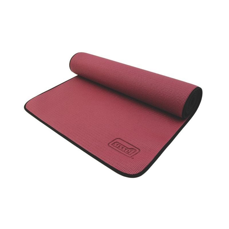 Tapis sissel yoga pilates  bordeaux