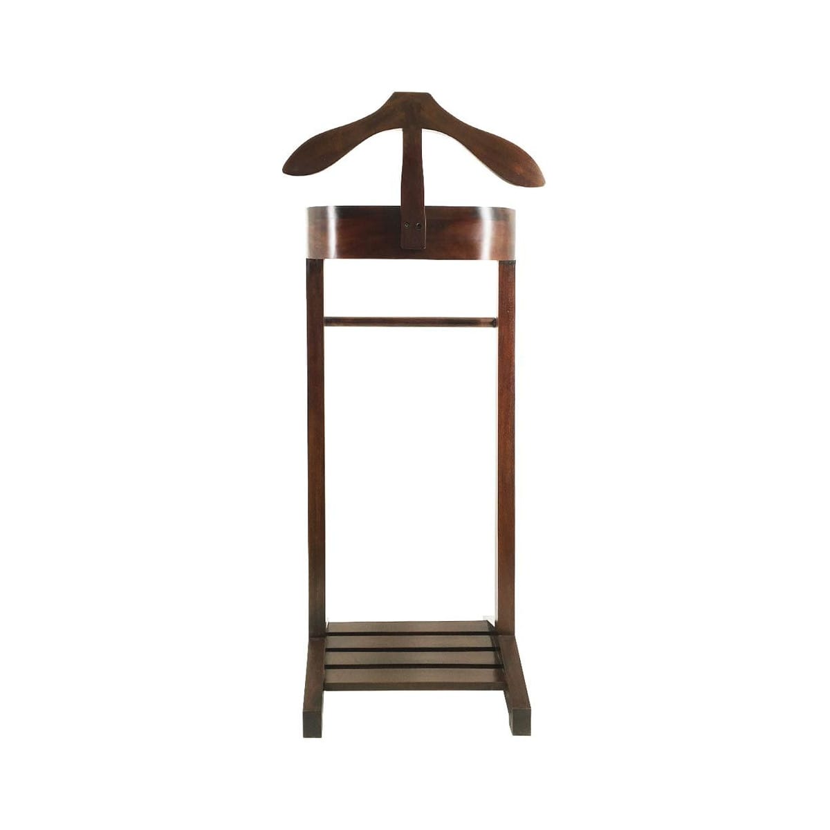 Valet de chambre bois bronze marron