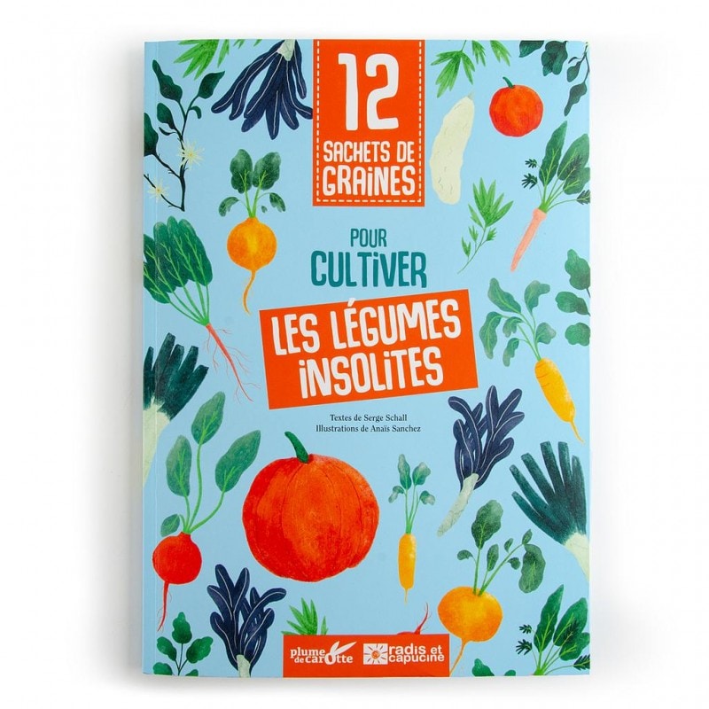 Légumes insolites - 12 sachets et livre