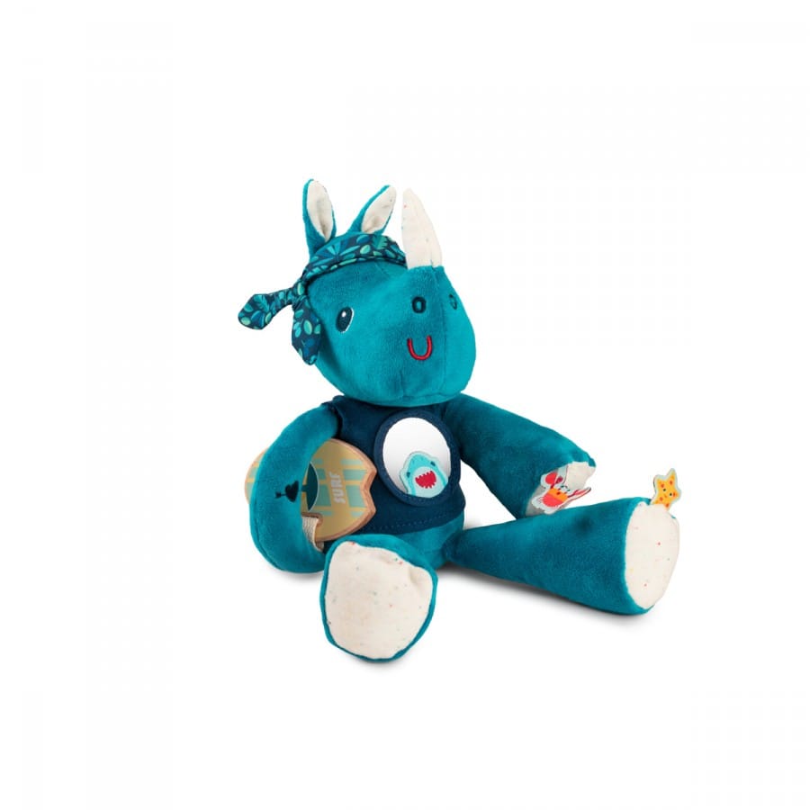 Peluche d'activités marius surfeur 30cm