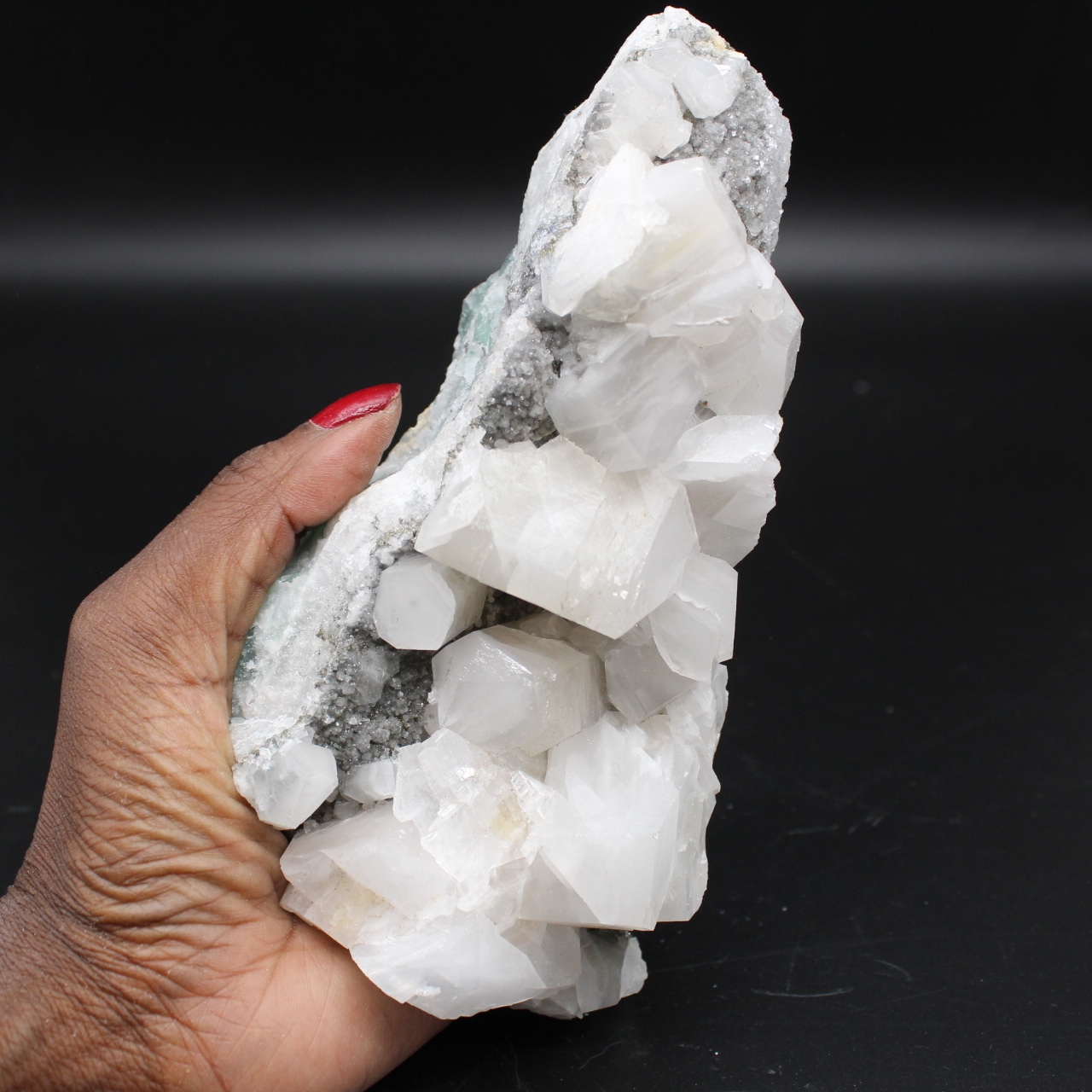 Calcite 940gr 170mm du maroc