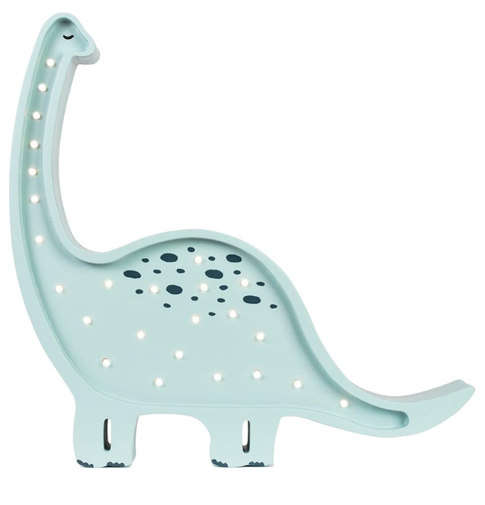 Lampe veilleuse diplodocus bleu