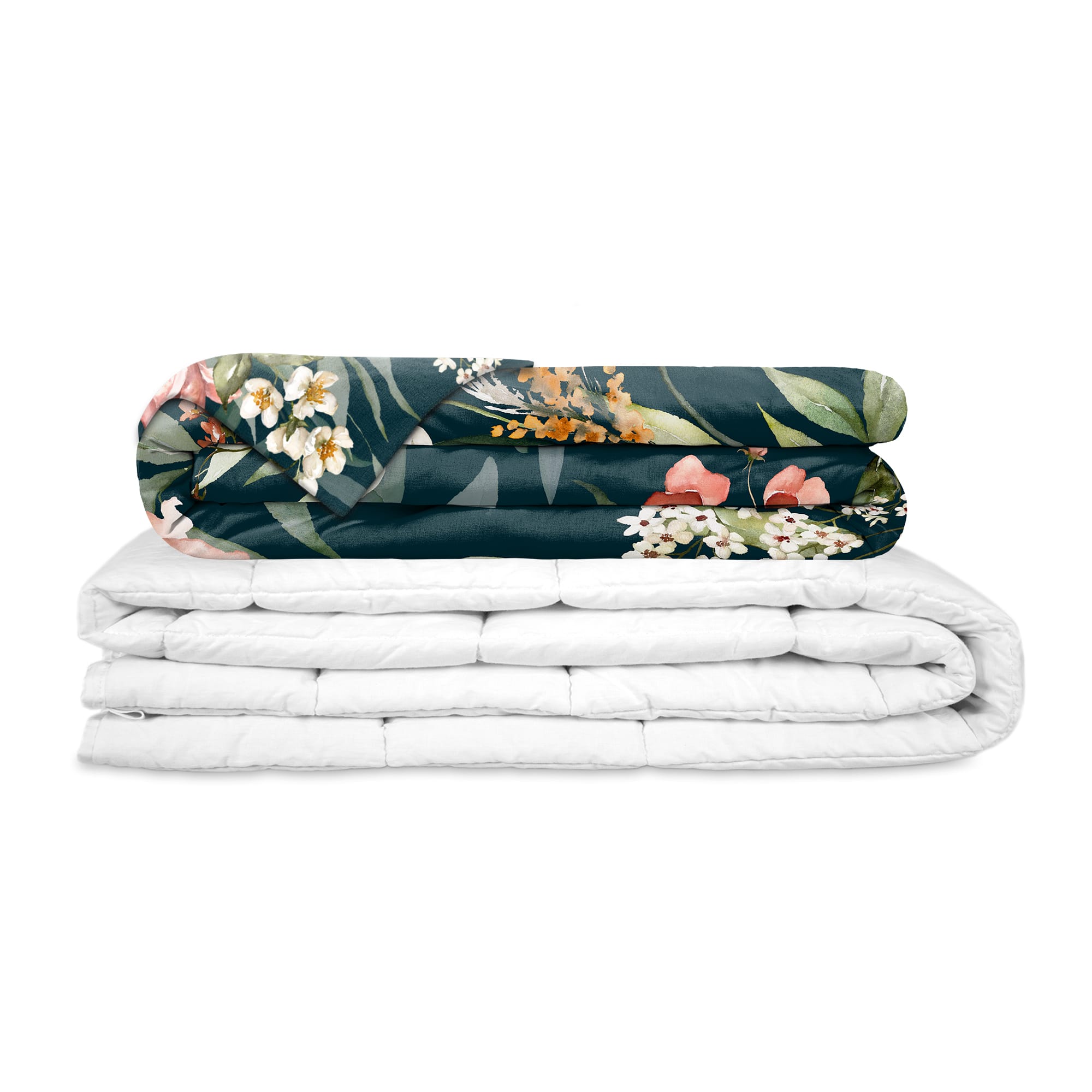 Couverture lestée floral 135x200 4kg