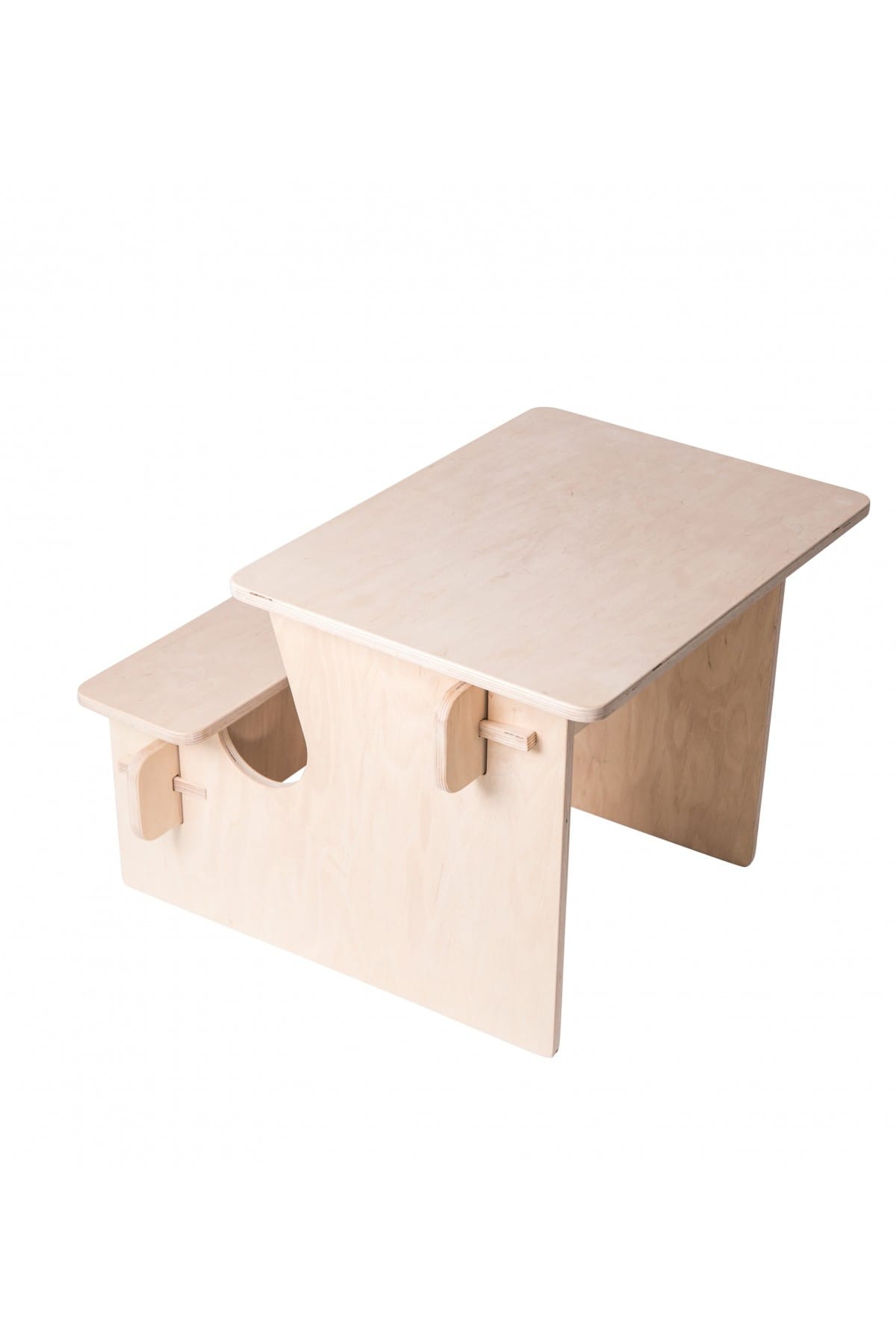 Bureau montessori tom bois naturel