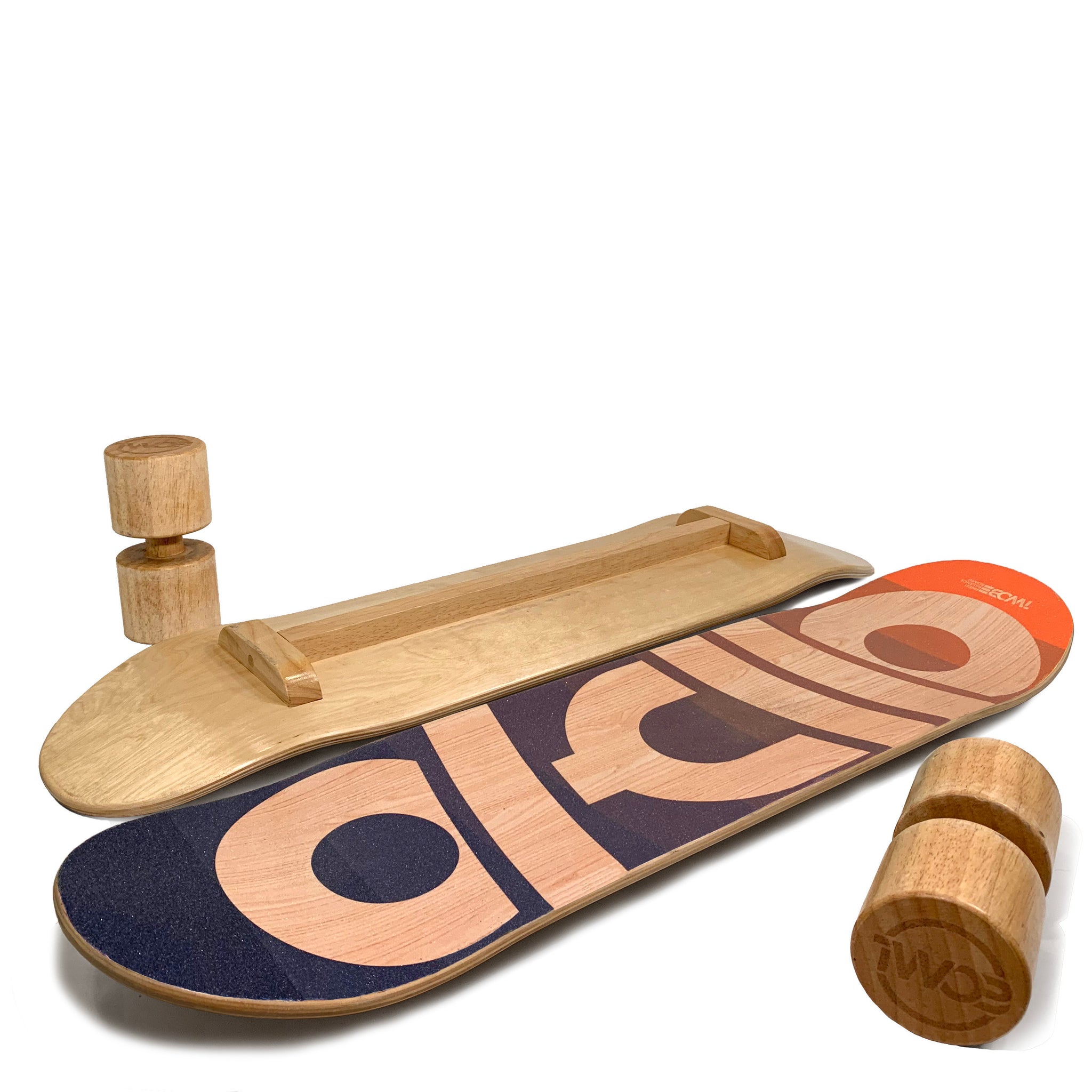 Balance board twob decade bleu - orange