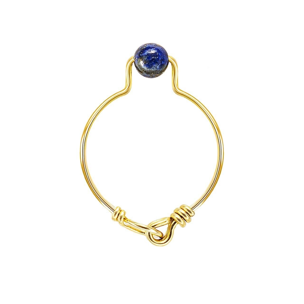 Bague lapis lazuli taille 54