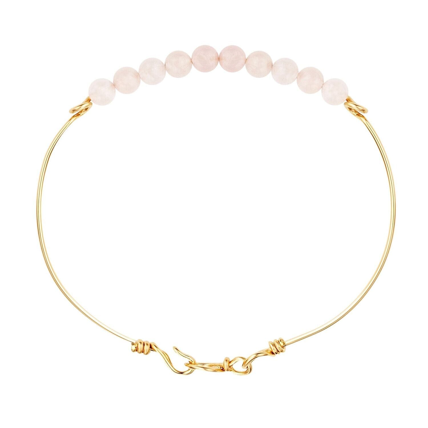 Bracelet quartz rose taille m