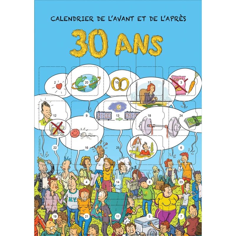 Calendrier avant ou après 30 ans