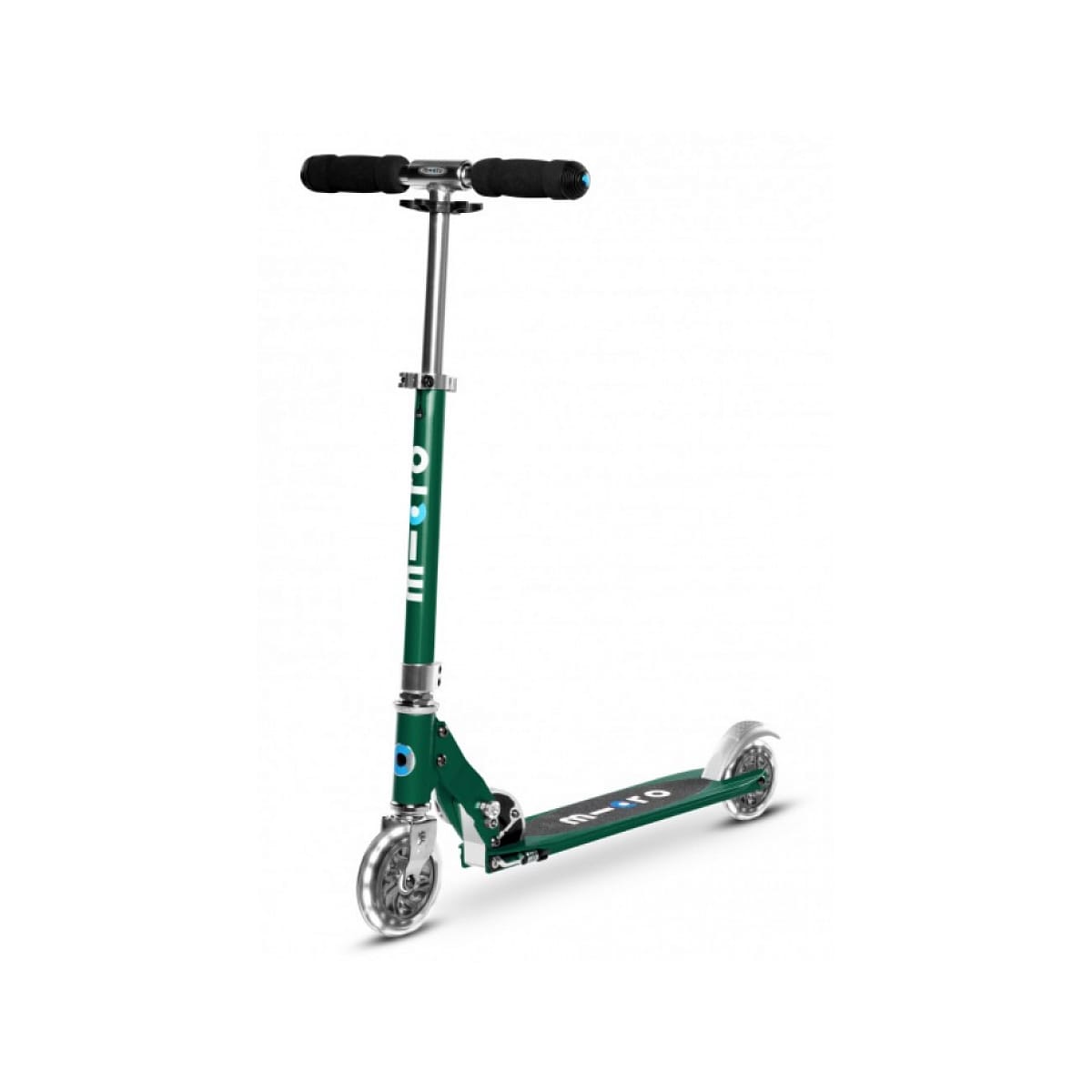 Trottinette micro sprite led vert sapin