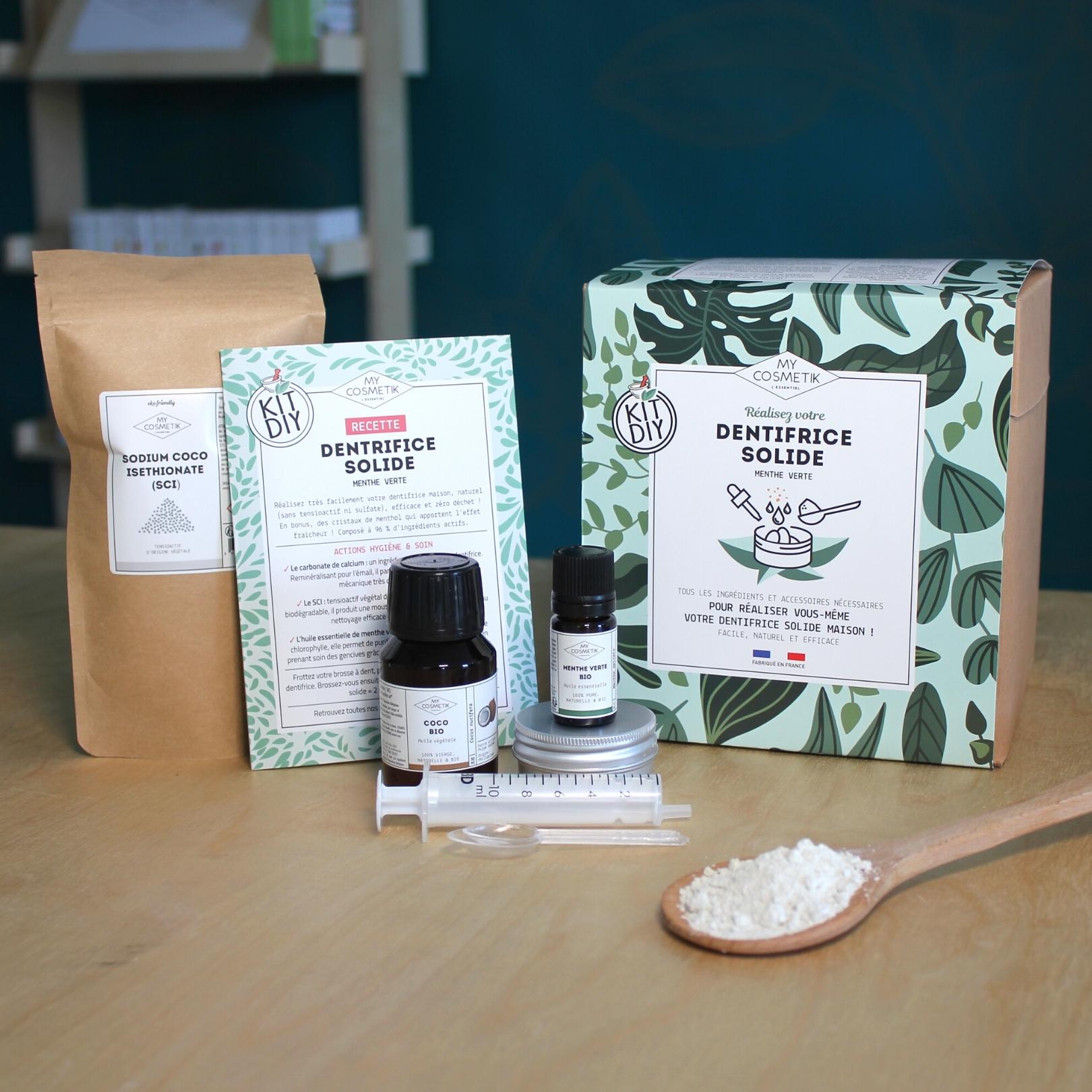 Coffret diy - dentifrice solide