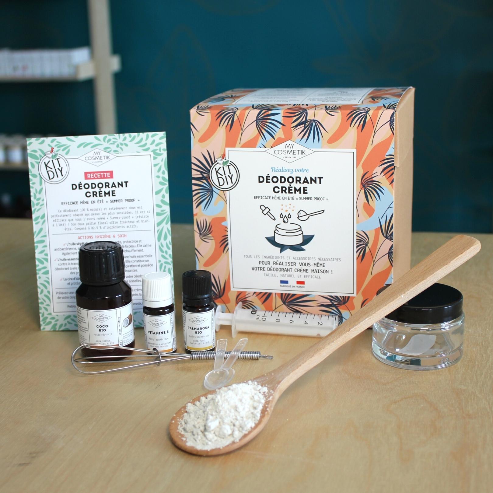 Coffret diy - déodorant crème