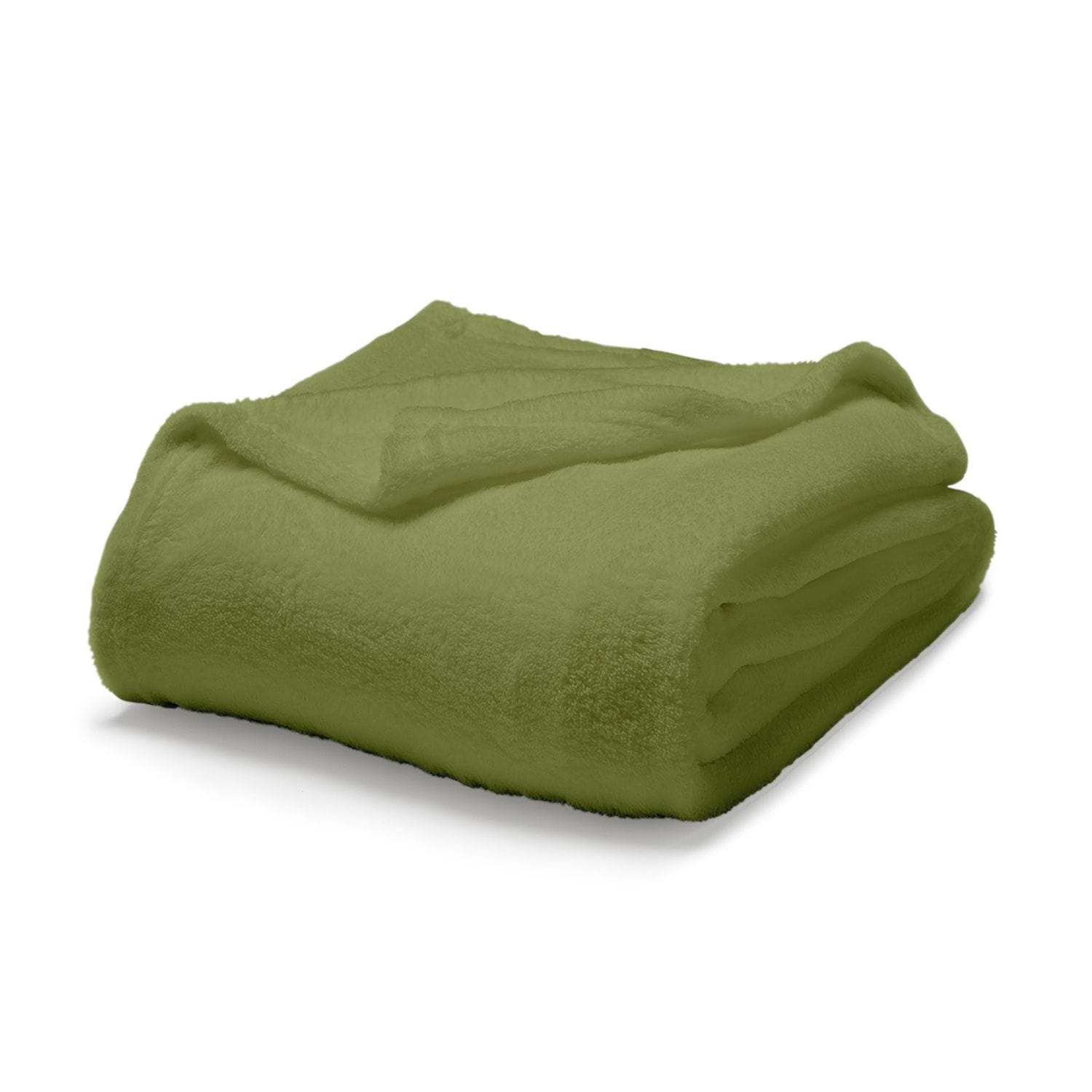 Couverture moelleuse 180 x 220 cm - vert