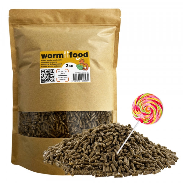 Wormfood 2kg - aliment pour vers