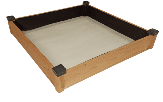 Carré potager douglas premium 82x82x14cm