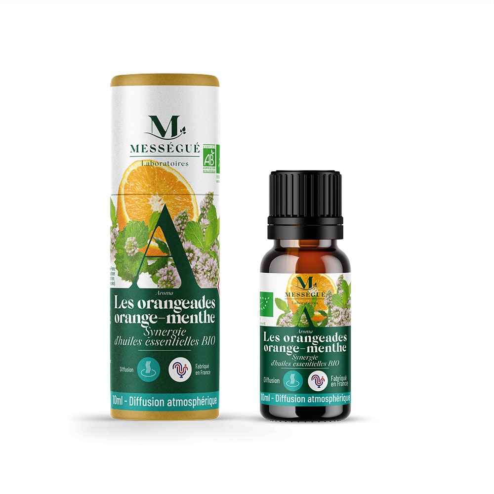 Les orangeades menthe - synergie bio