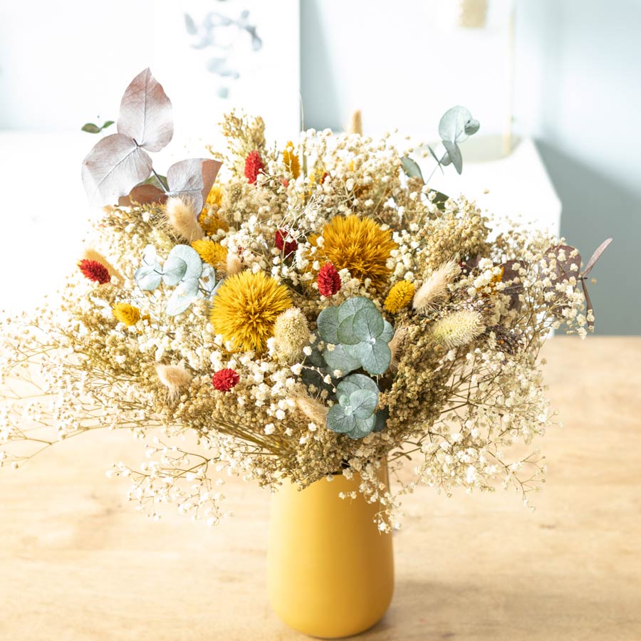 Bouquet de fleurs séchées pauline s