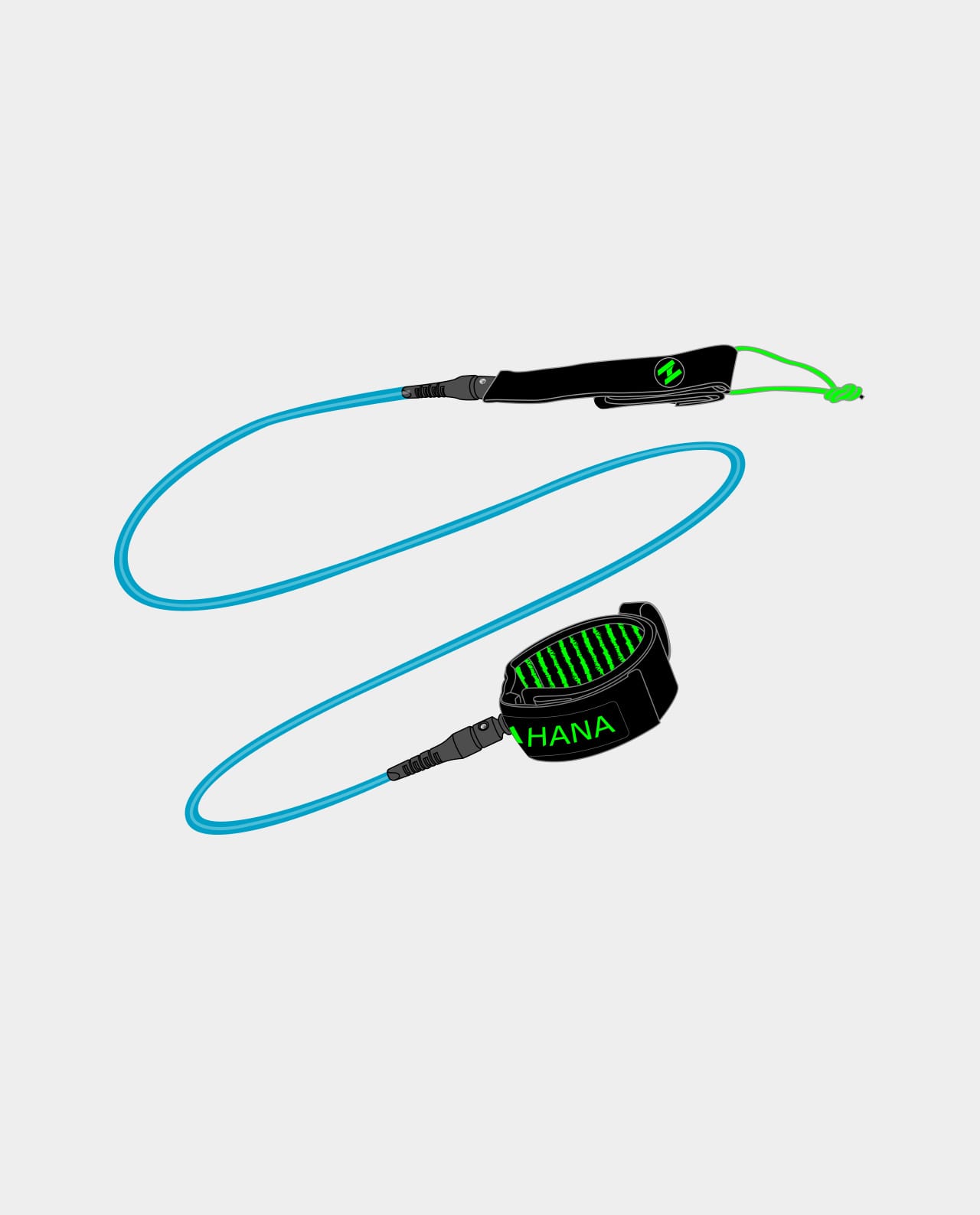 Leash 9' hana premium - surf