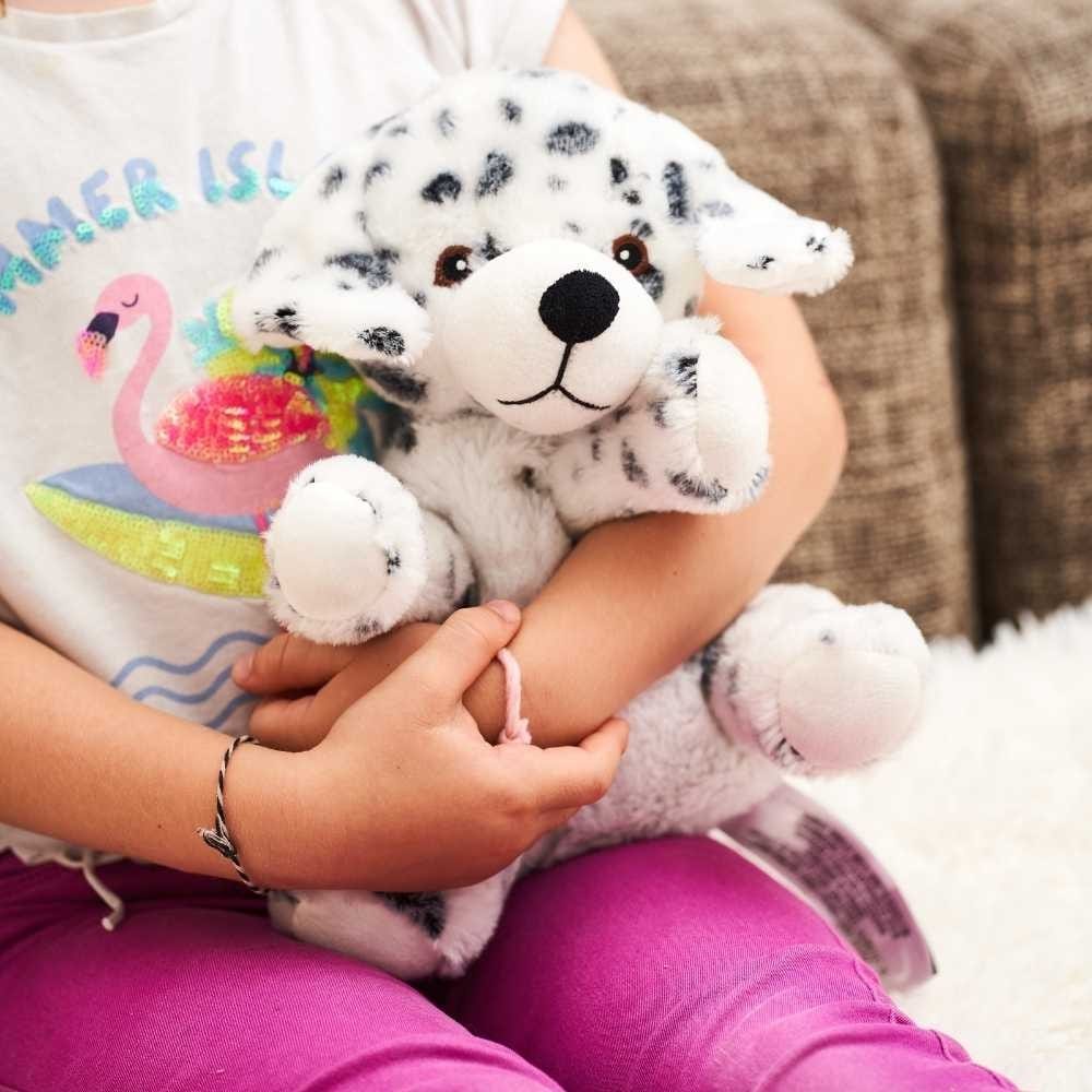 Bouillotte peluche dalmatien