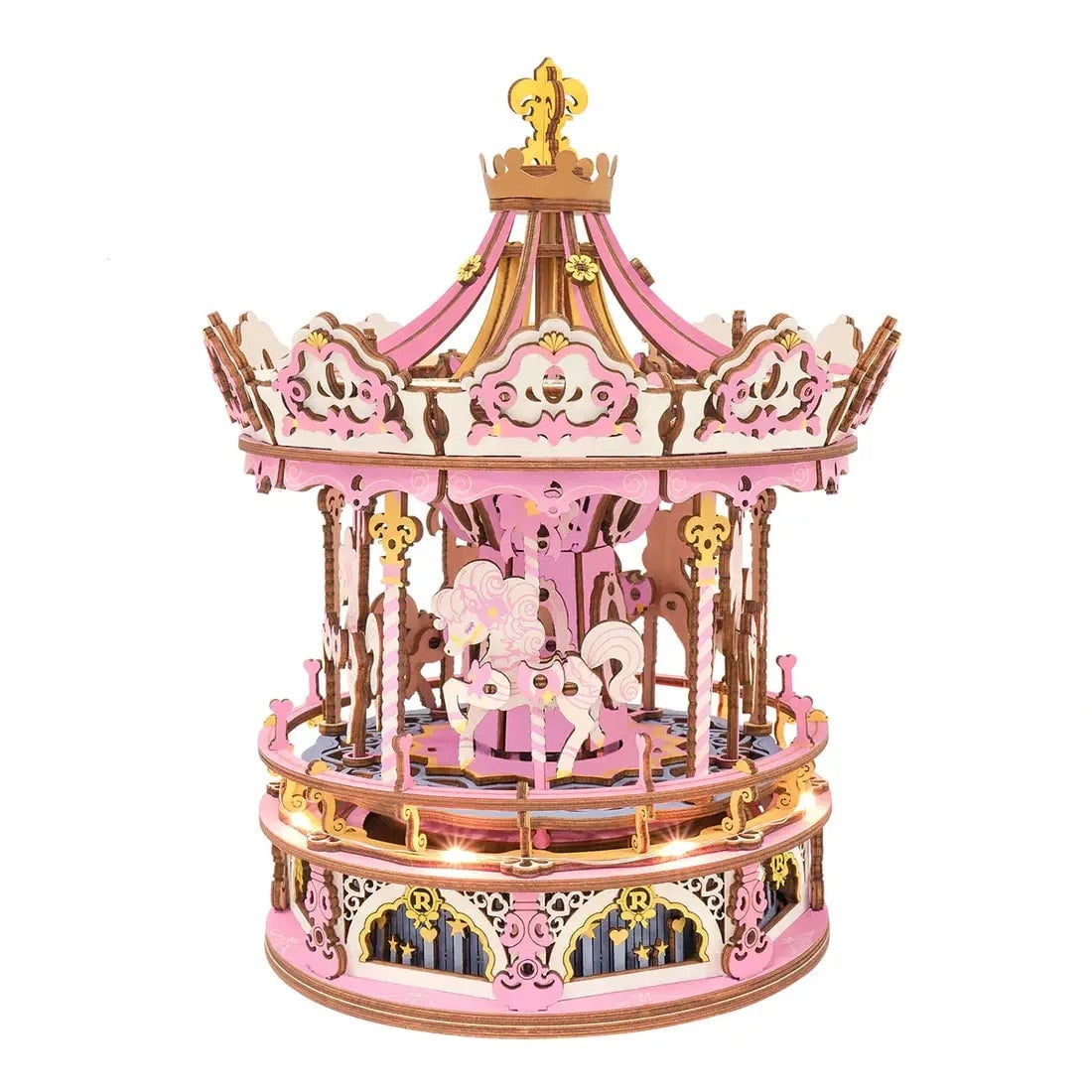 Maquette 3d - Carrousel romantique