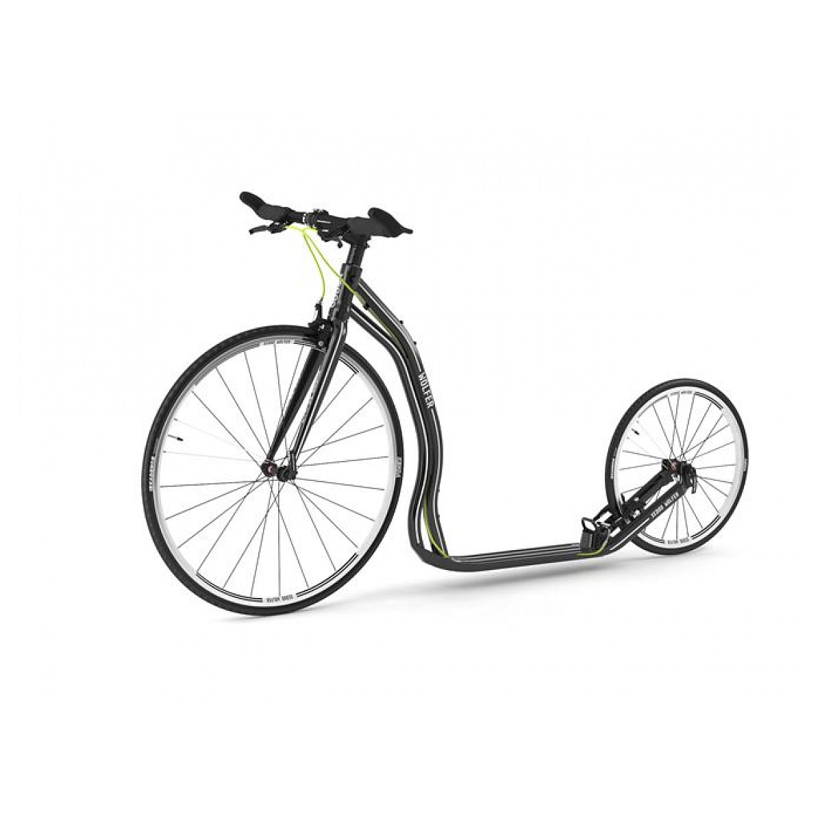 Trottinette wolfer noir yedoo