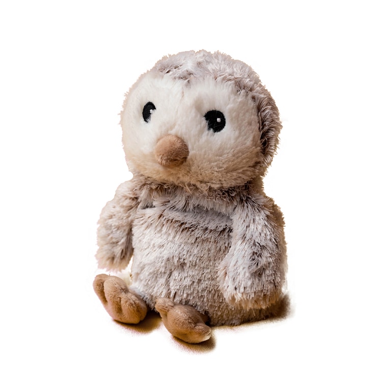 Peluche bouillotte chouette junior