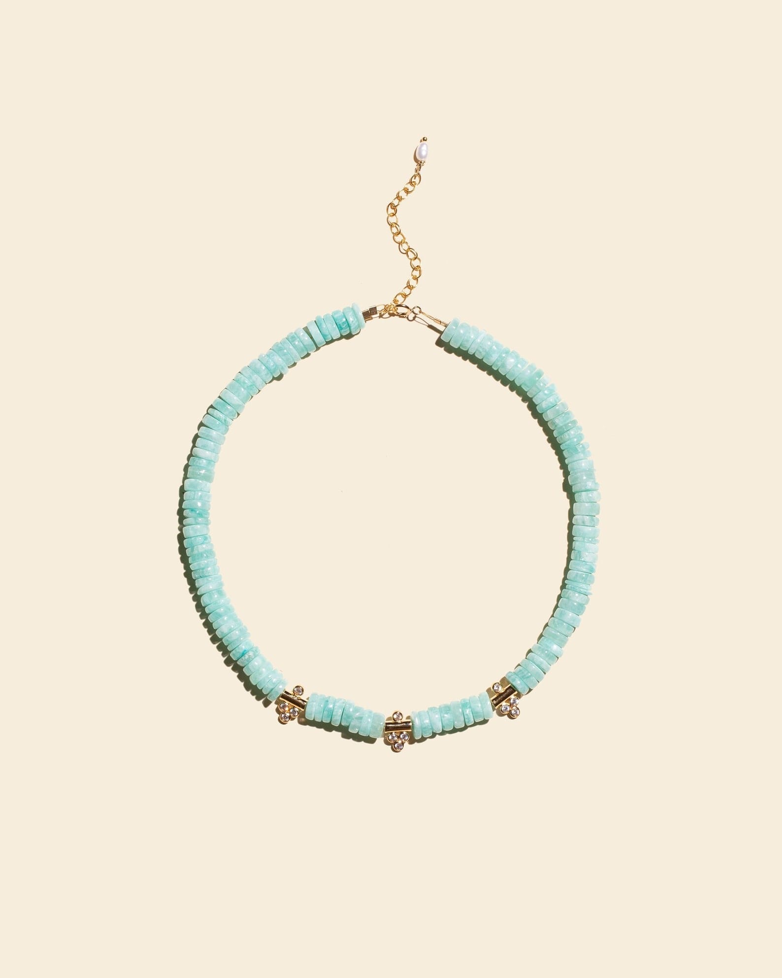 Collier amazonite