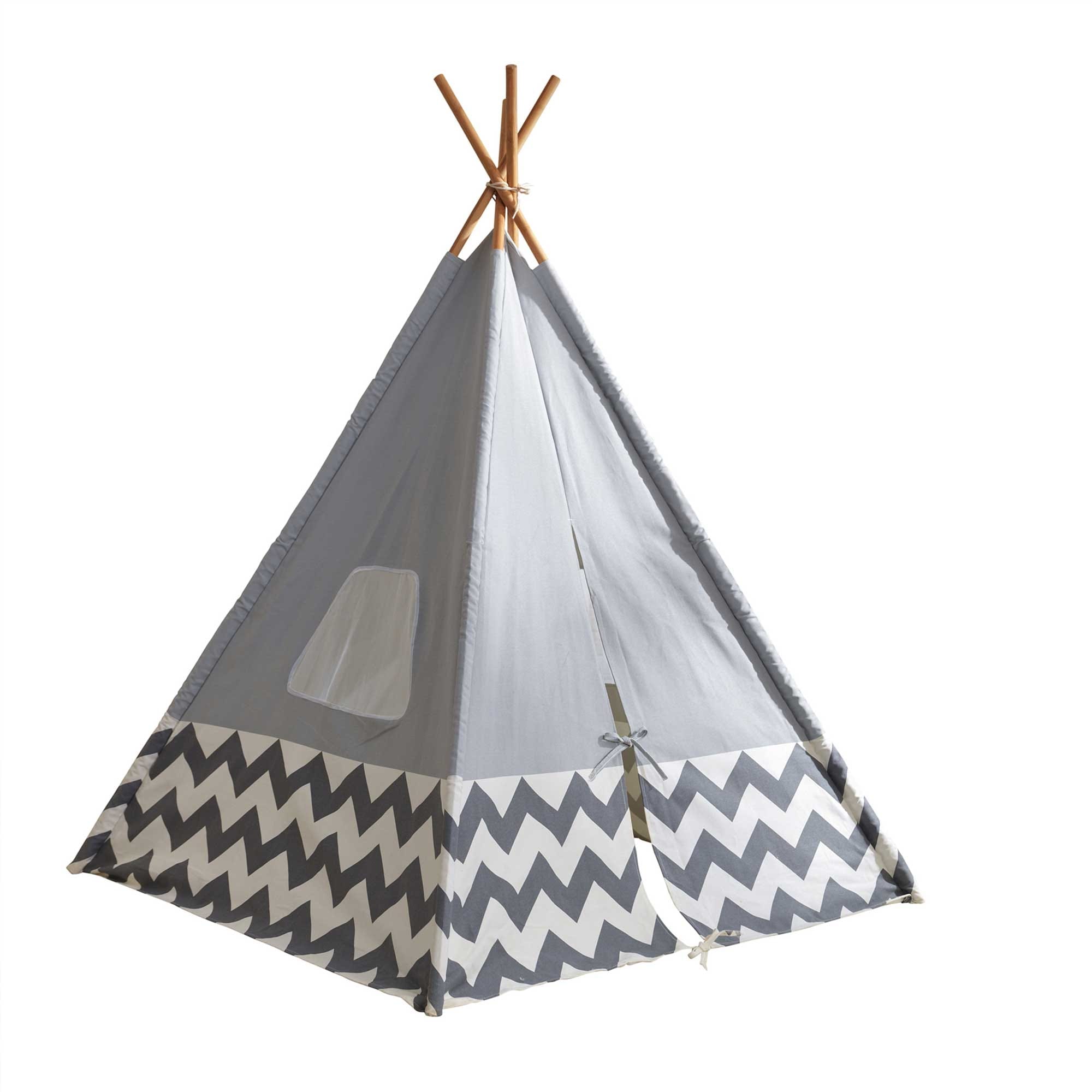 Tipi enfant gris clair kidkraft