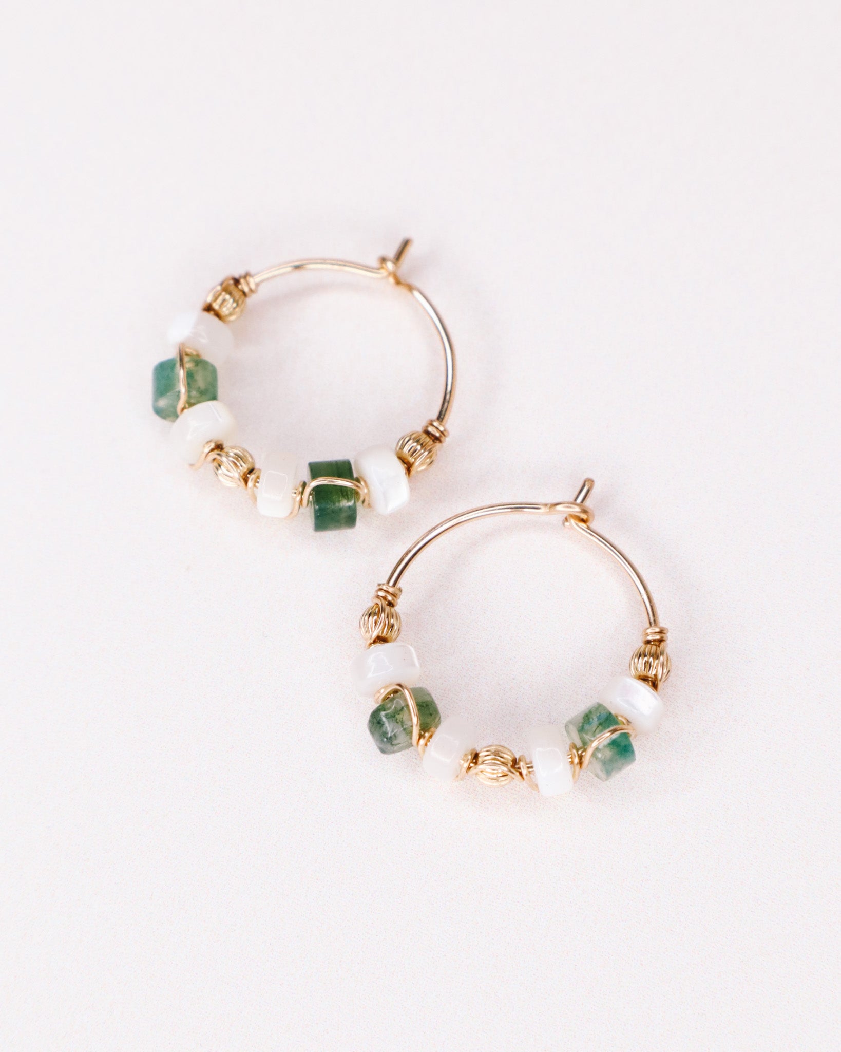 Boucles d'oreilles - olympe - or