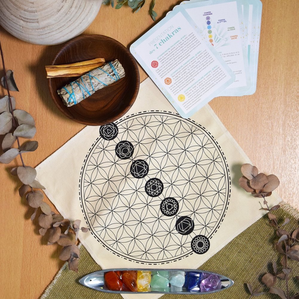 Coffret rituels harmonisation 7 chakras