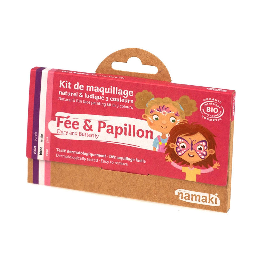 Kit de maquillage 3 couleurs fée et