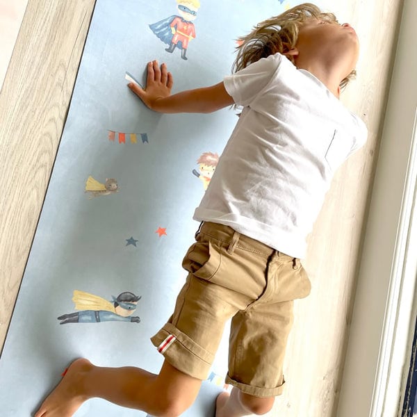 Tapis de yoga enfant - super heroes