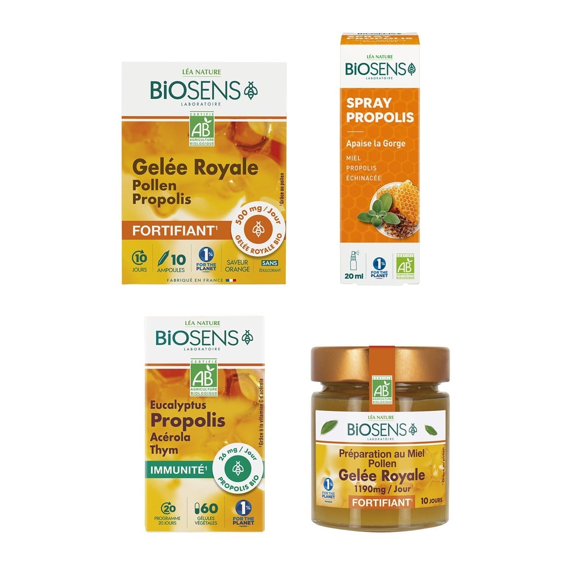 Ma routine produits de la ruche biosens