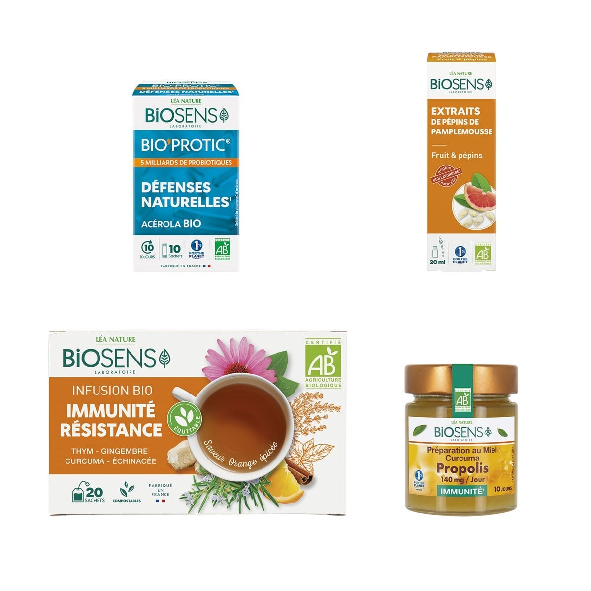 Ma routine bio immunité biosens