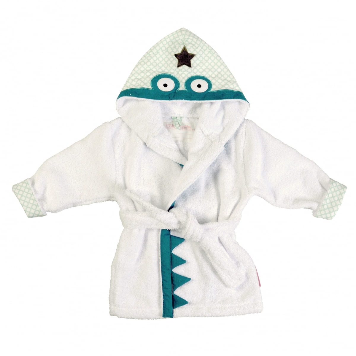 Peignoir enfant 6-7 ans crocodile