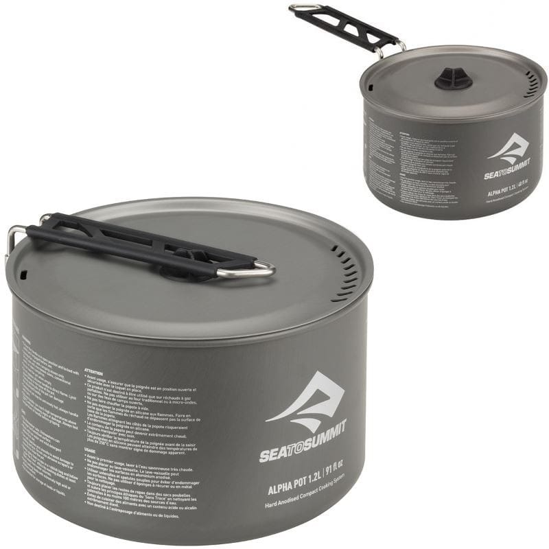 Popote alu sea to summit alpha pot 1,2l