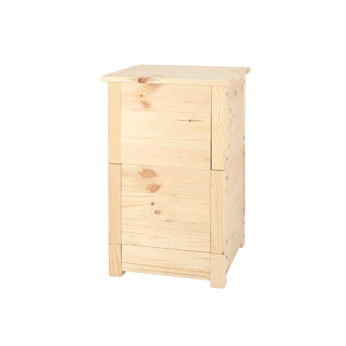 Lombricomposteur en bois naturel