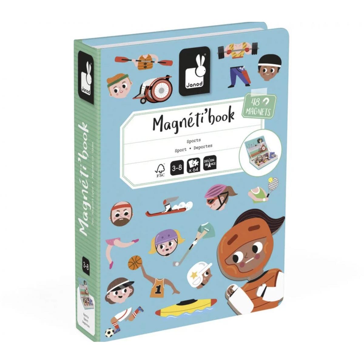 Magneti book theme sports