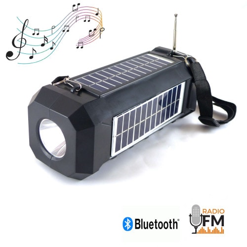 Radio solaire enceinte portable sans fil