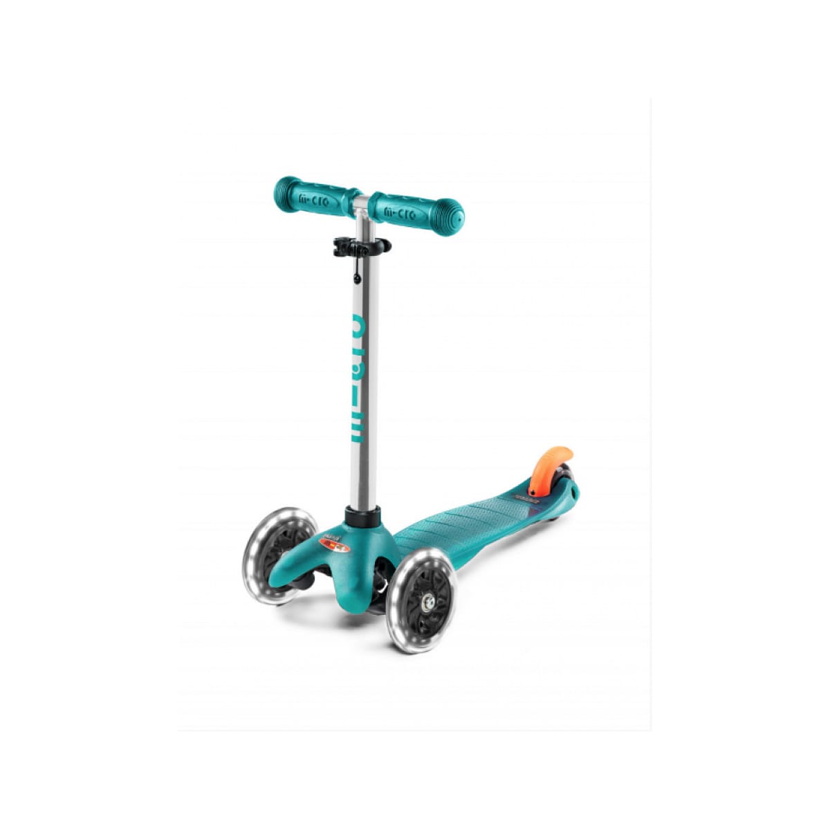 Trottinette mini micro plus led aqua