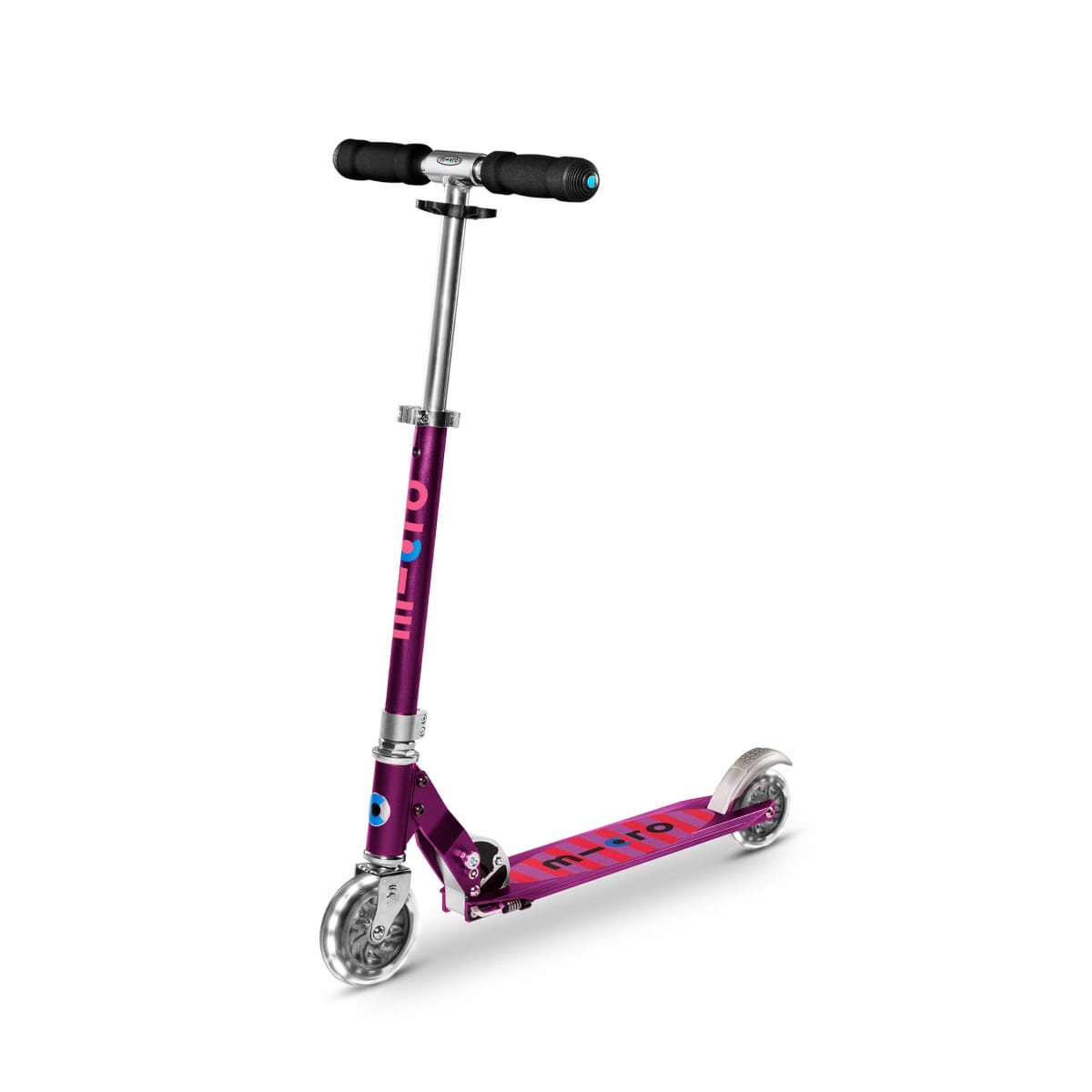 Trottinette micro sprite led - violet