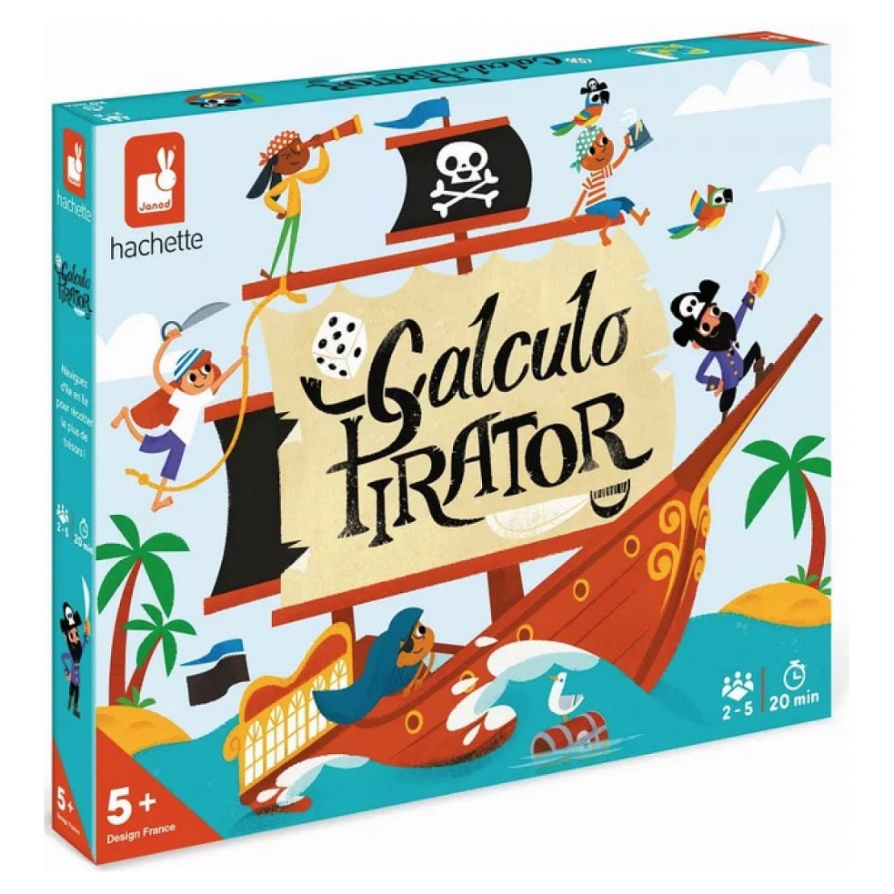 Calculo pirator jeu de societe educatif