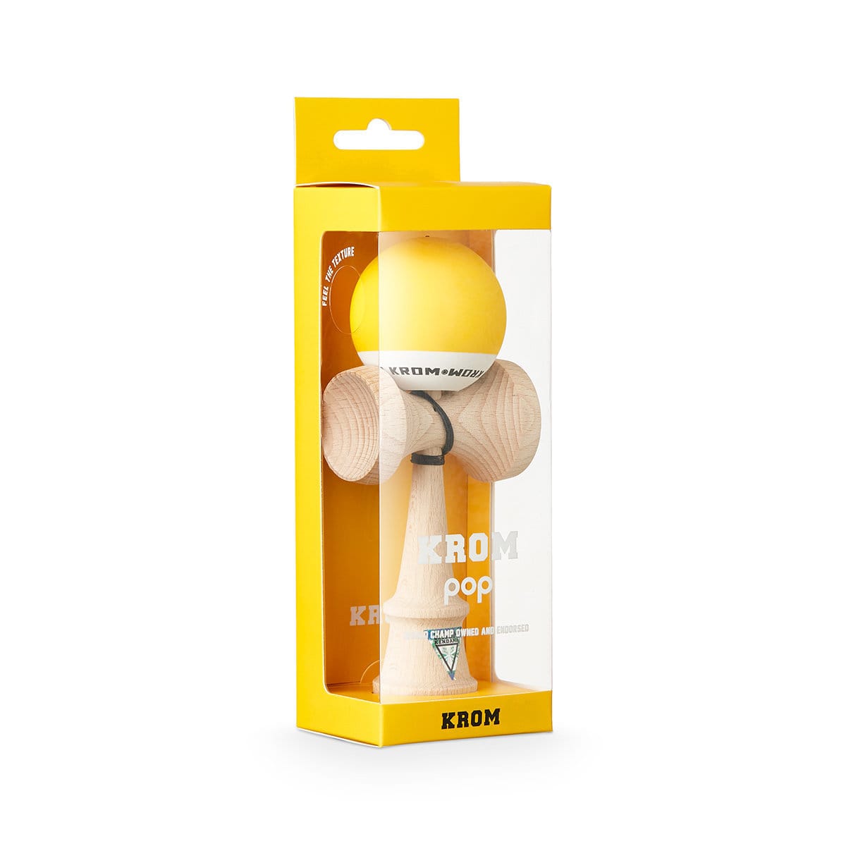 Krom kendama pop rubber - jaune