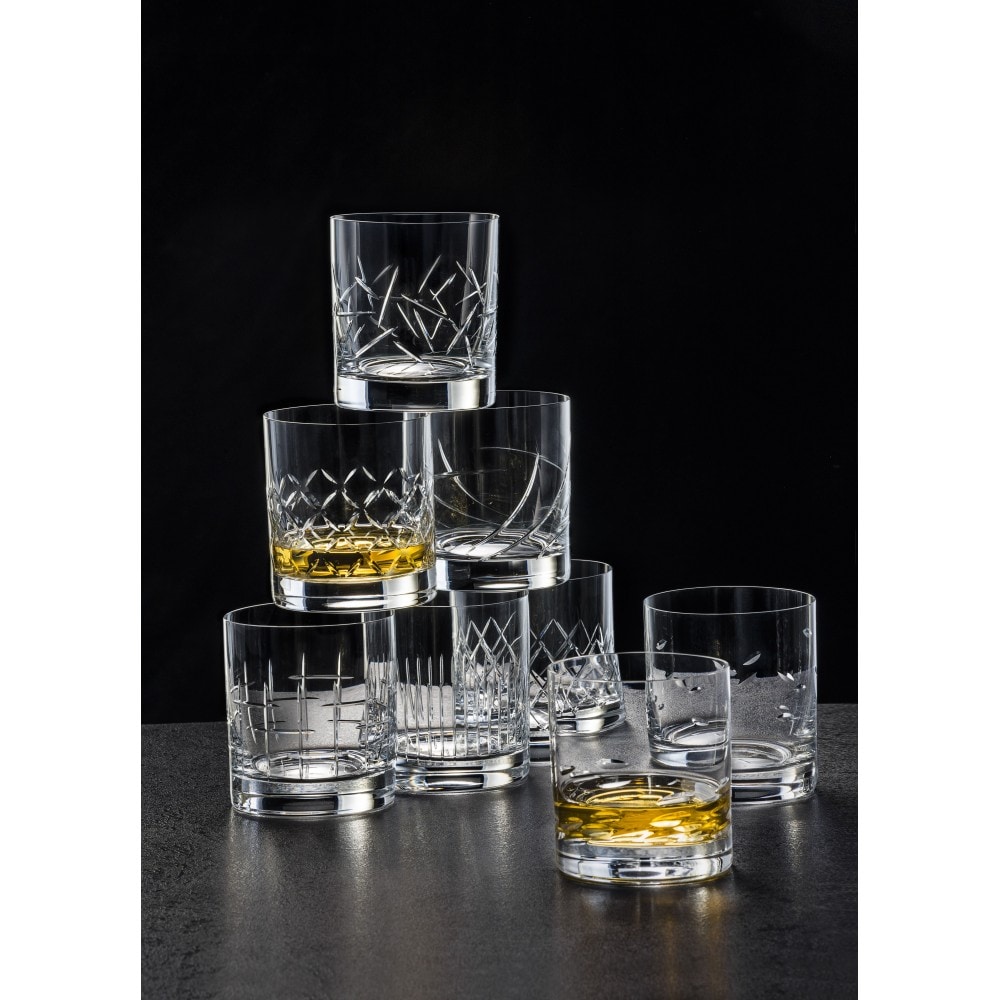 Lot de 6 verres a whisky 280 ml minsk