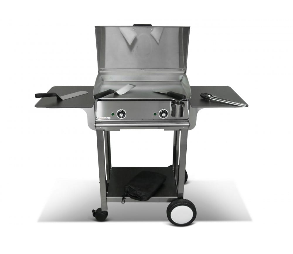 Pack plancha lux600 inox chariot rivoli