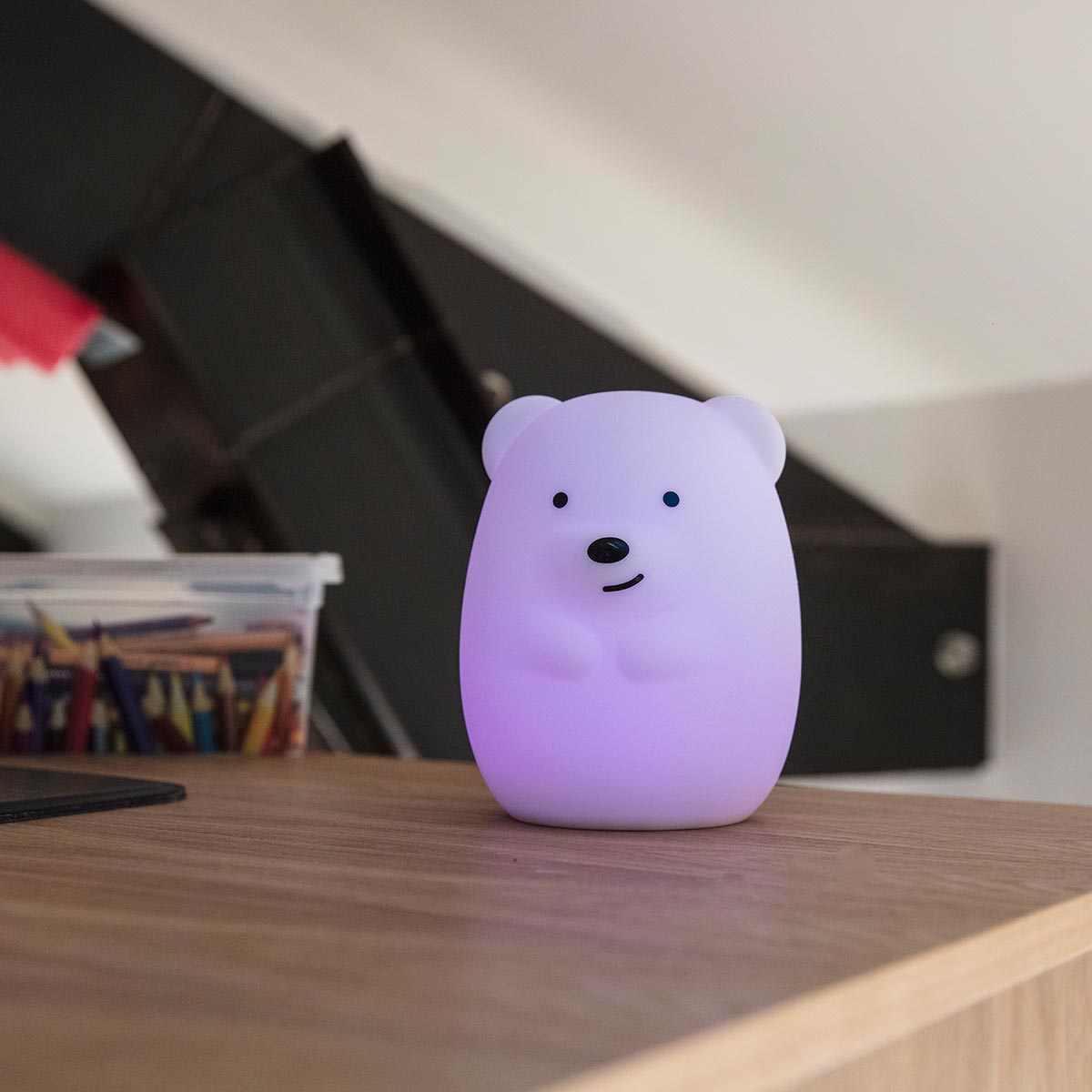 Veilleuse bébé ours sans fil led teddy