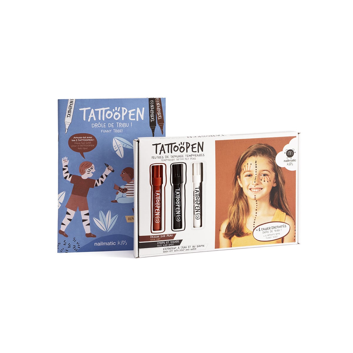 Coffret tattoopen - drôle de tribu