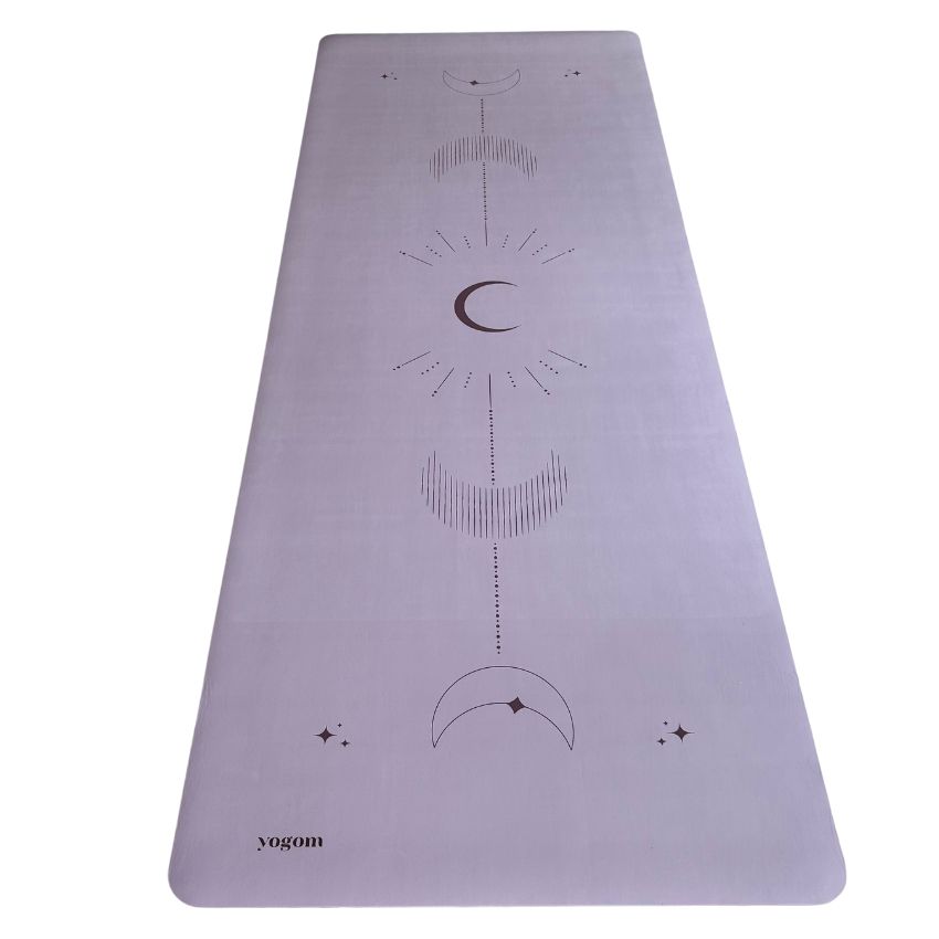 Tapis de yoga antidérapant star lune pa