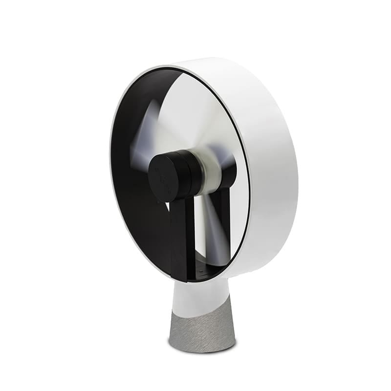 Ventilateur de table airain blanc